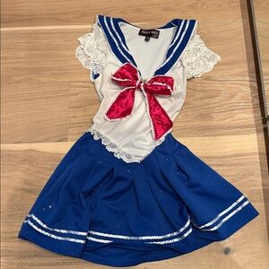 Sailor Moon Dress with Red Bow